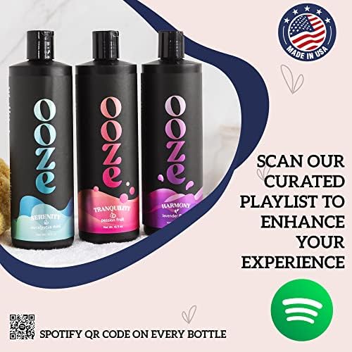 OOZE Eucalyptus Mint Bubble Bath (473ml) - Bubble Bath for Women Relaxing, Clean, Crisp & Refreshing - Self-Care & Wellness - Zero Parabens, Cruelty-Free, Made in The USA