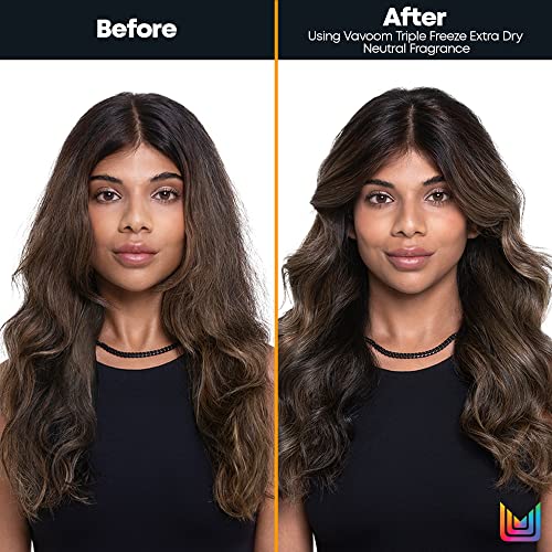 Matrix Vavoom Fast-Drying Triple Freeze Extra Dry Hairspray - Adds Volume and Lift, 24 Hour Hold, Humidity Resistant