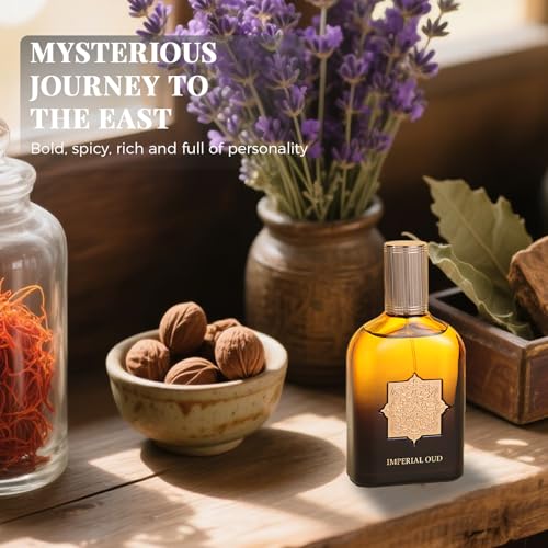 Perfume For Women and Men, Unisex Eau De Parfum Long Lasting Agarwood Oud Fragrance, Ideal for Daily Use, Appointment, Party,3.4 Fl oz