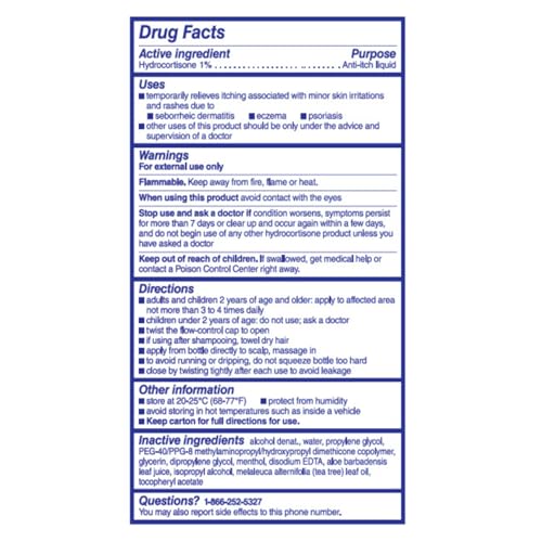 Scalpicin Scalp Itch Relief, 1.5 fl Oz. Maximum Strength (Pack of 6)