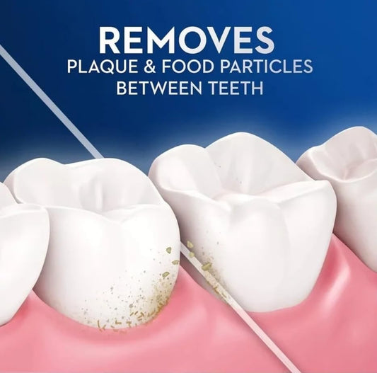 Glide Crest Comfort Plus Dental Floss Mint 40m Each (6 Pack)