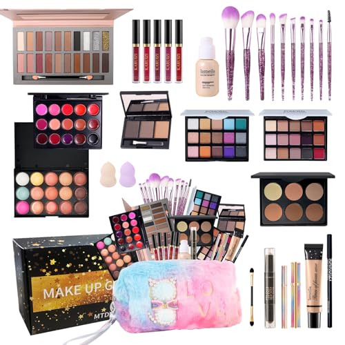 All in One Makeup Set for Women,Makeup Sets for Teens,Makeup Gift for Girls,teen,women,Travel Makeup Kit, Makeup Gift Set for Women,Girls