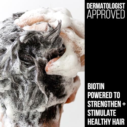 RUGGED & DAPPER 2-in-1 Mens Shampoo and Conditioner - Biotin Hair Thickening Shampoo for Men - SLS-free and Paraben-Free