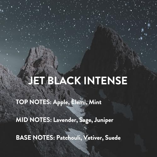 Michael Malul Jet Black Intense Eau de Parfum for Men - 10ml Travel Size