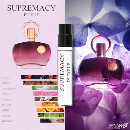 Afnan Supremacy Femme Series Discovery Kit, 4-Piece Miniature Perfume Set - 2ml x 4 Vials