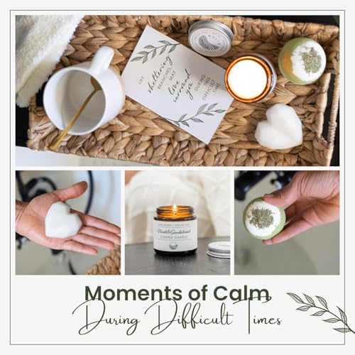 Sympathy Gift Basket for Women-Get Well Soon, Comfort Gifts for Grieving Friends, Women Birthday Gifts, Condolence-Encouragement Gift for Sick Friends and Loved One's, Get Well Soon Care Package