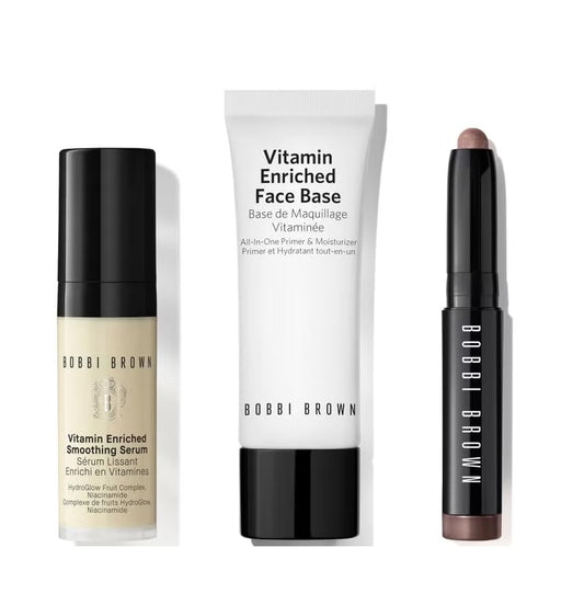Bobbi Brown Easy Glowing Makeup and Skin Trio, 3 Piece