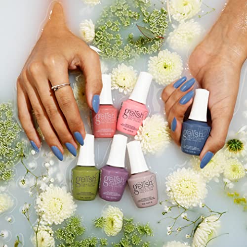 Gelish MINI Spring Pure Beauty Collection - Spring Pastel Soak Off Polish, Long-Lasting, Vibrant Color, Professional Quality, High Shine, Chip-Resistant (Radiant Renewal)