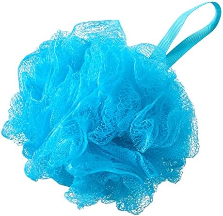 Bath Loofah Sponge Collection (8-Pack), Bath Shower Loofah Sponges - Mesh Pouf Shower Body Scrubber Exfoliators ((Orange, Purple, Black, White, Green, Pink, Blue, Purple))