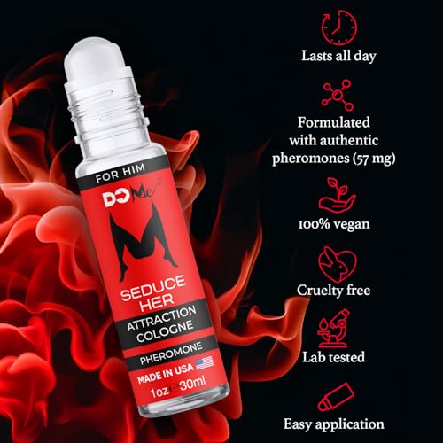 Do Me Premium Pheromones Cologne for Men - Long-Lasting Scent Ideal for Dates - Pheromones Perfumes for Men to Attract Women - Nights Out & Confidence - Made in USA