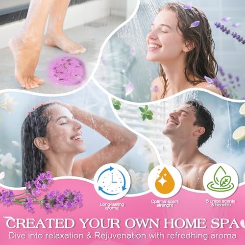 Shower Steamers Aromatherapy Birthday Gifts for Women-12 Pack Mothers Day Gifts,Gifts for Grandma,Wife,Mothers,Stress Relief and Relaxation Gifts for Women and Men
