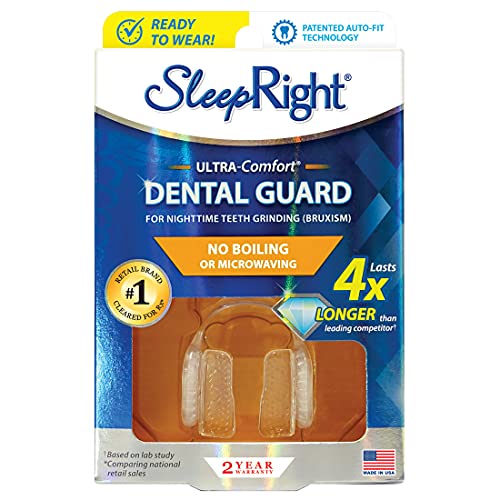SleepRight Ultra-Comfort Dental Guard Mouth Guard to Prevent Teeth Grinding - No Boil - Extra Strong