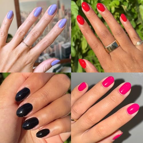 Olive & June Gel Polish Base Coat | Longest-Lasting Formula | Up to 21 Days of Wear | Damage-Free Removal | Salon-Quality Manicure, Pedicure at Home | Vegan, HEMA-Free, Cruelty-Free