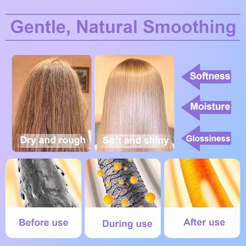 Sin Formol, Keratina Sin Formol Para Alisar El Pelo, Alisado Lum-inoliss Para Cabello Sin Formol, Hair Straightening Cream, Restores Hair Natural Silkiness, Frizz-Free for All Hair Types (1, 1PC)