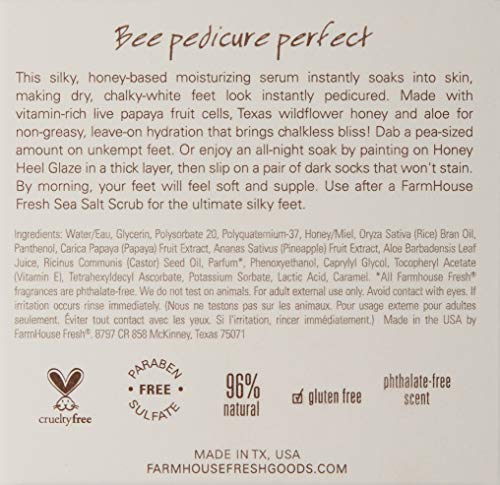 FarmHouse Fresh Honey Heel Glaze, 3 Fl Oz