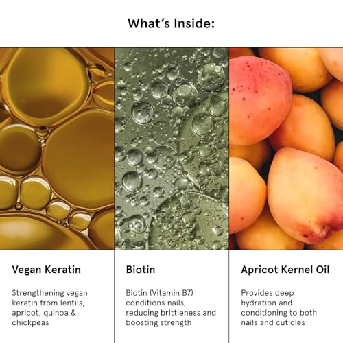 gitti Restoring Nail Serum I Natural Nail Care, Non-Toxic, Plant-based, 98% Natural Origin, Cruelty-Free, Vegan I Hydrating, Helps Strengthens Nails, Non-Greasy, Nail Recovery (0.5 fl oz)