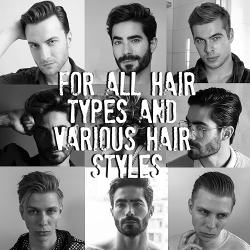 Matte Hair Styling Paste for Men – Medium to Strong Hold, Matte Finish, Easy to Apply & Wash Out – Styling Paste for All Hair Types, Texture & Volume Boost – 80g