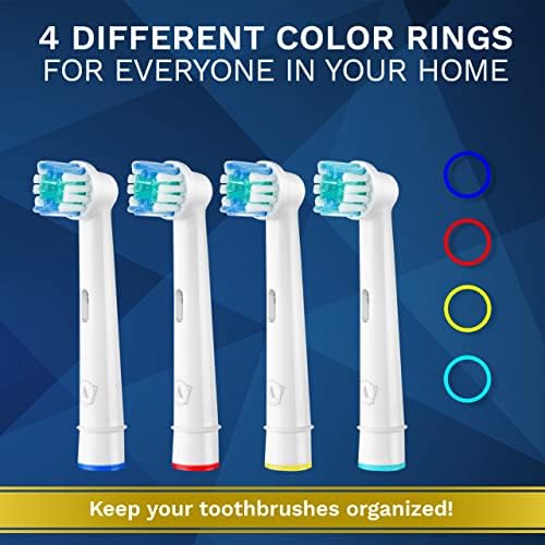 Replacement Toothbrush Heads Compatible with Oral B - 16 Pack Aster Toothbrush Head Compatible with Oral B Braun Professional Electric Brush Heads Refill for 7000/Pro 1000/9600/ 5000/3000/8000