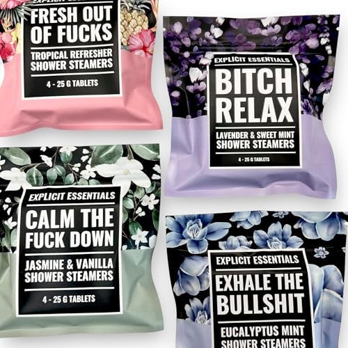 Shower Steamer Gift Set Explicit Essentials
