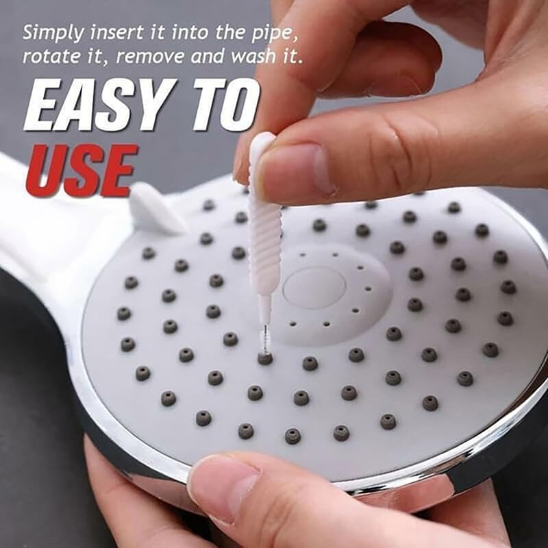 Gap Hole Anti-Clogging Cleaning Brush, 2024 Upgrade Shower Head Cleaning Brush for Small Hole Shower Head Cleaner Tool Multifunctional Hole Cleaning Brush for Pore Small Nozzle Keyboard, 30Pcs