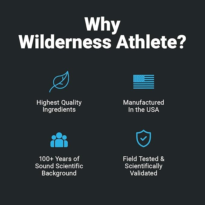 Wilderness Athlete - The Good Stuff | Daily Vitamin Pack - Multivitamin for Women & Men - Vitamin Packs for Men & Women Health - Supplement Probiotics, Omega-3 Fish Oil, & Multivitamins with Zinc