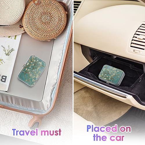 Dental Floss Portable Case, Easy to Store Floss Picks of Various Sizes, Portable Dental Floss Dispenser is Perfect for Travelling, Hotels, Dinners, Appointments.Alphabet 3 Piece