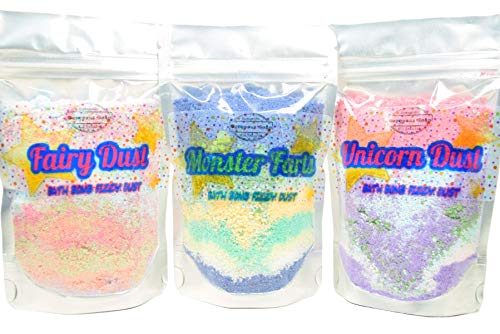 FAIRY DUST Bath Bomb Dust, 6 oz Bag, Bath Bomb, Unicorn Dust, Pixie Dust, Bath Bomb Powder, Party Favor Gifts, Fizzy Dust, Monster Farts