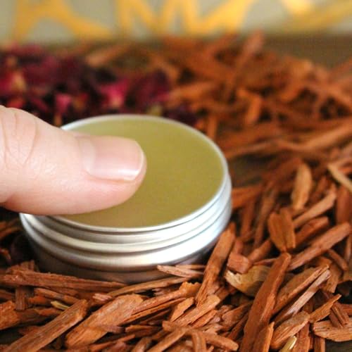 Red Amber Sandalwood SOLID Cologne | Rose | Amberous | Oud | Halal cologne || Made in Canada - Muslim Cosmetics - Red Amber Sandalwood 0.5oz / 14ml