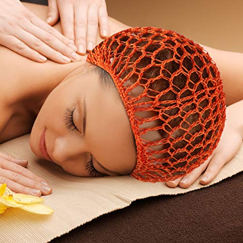 Mesh Rayon Head Bands - Hair Accessories for Women and Girls, Thick Short Long Hair Covers for Sleeping, Crochet Ornaments (Multicolor)