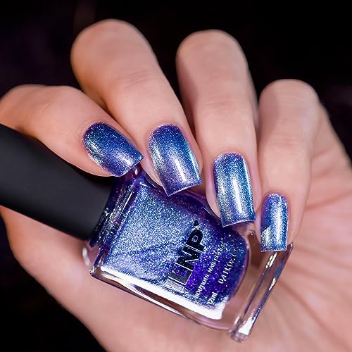 ILNP Shooting Star - Icy Blue Magnetic Shimmer Nail Polish