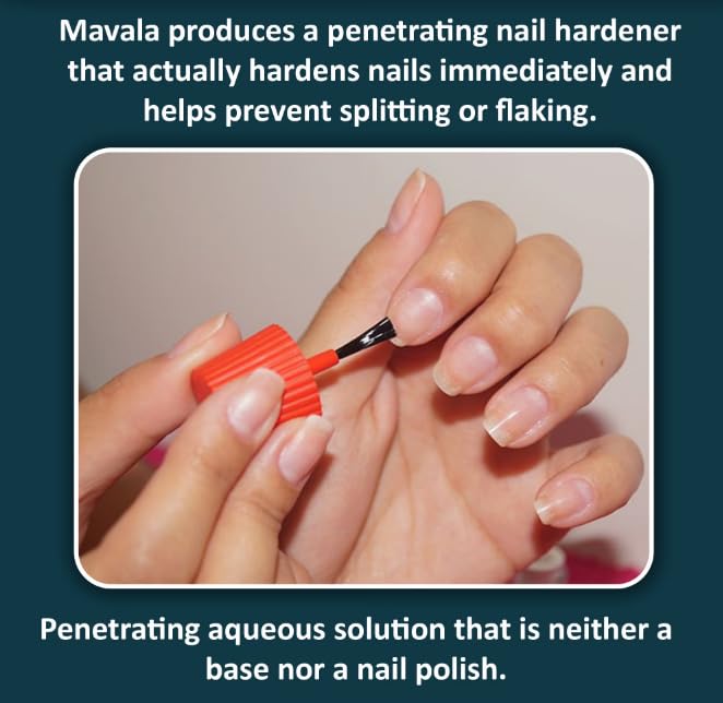MAVALA Scientifique K+ Keratin Hardener Strengthener | Protect Nails | Avoid Breaking and Splitting | Supports Natural Keratinization | Multi-color, 0.16 Fl Oz