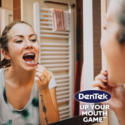 DenTek Easy Brush Plaque Control Interdental Cleaners, Tight, 16 Count, 3 Pack