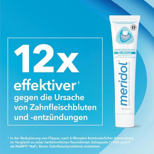 meridol Toothpaste Double Pack (2x75ml), 150 ml