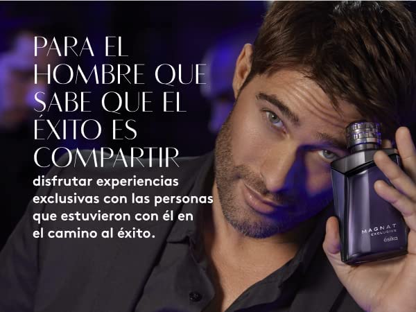 ésika - Magnat Exclusive Perfume de Hombre con Aroma Herbal Aromático 90ml/3.04oz