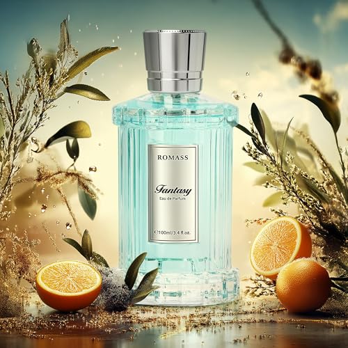 Fantasy EDP Eau de Parfum- Citrus Spicy Unisex Fragrance with Lemon, Bergamot & Ginger | 3.4oz Long-Lasting Spray