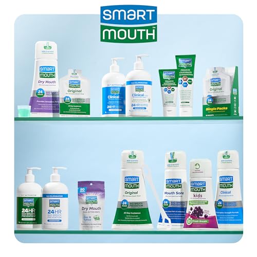 SmartMouth Clinical DDS Activated Mouthwash & Toothpaste, Bad Breath, Bleeding Gums Support