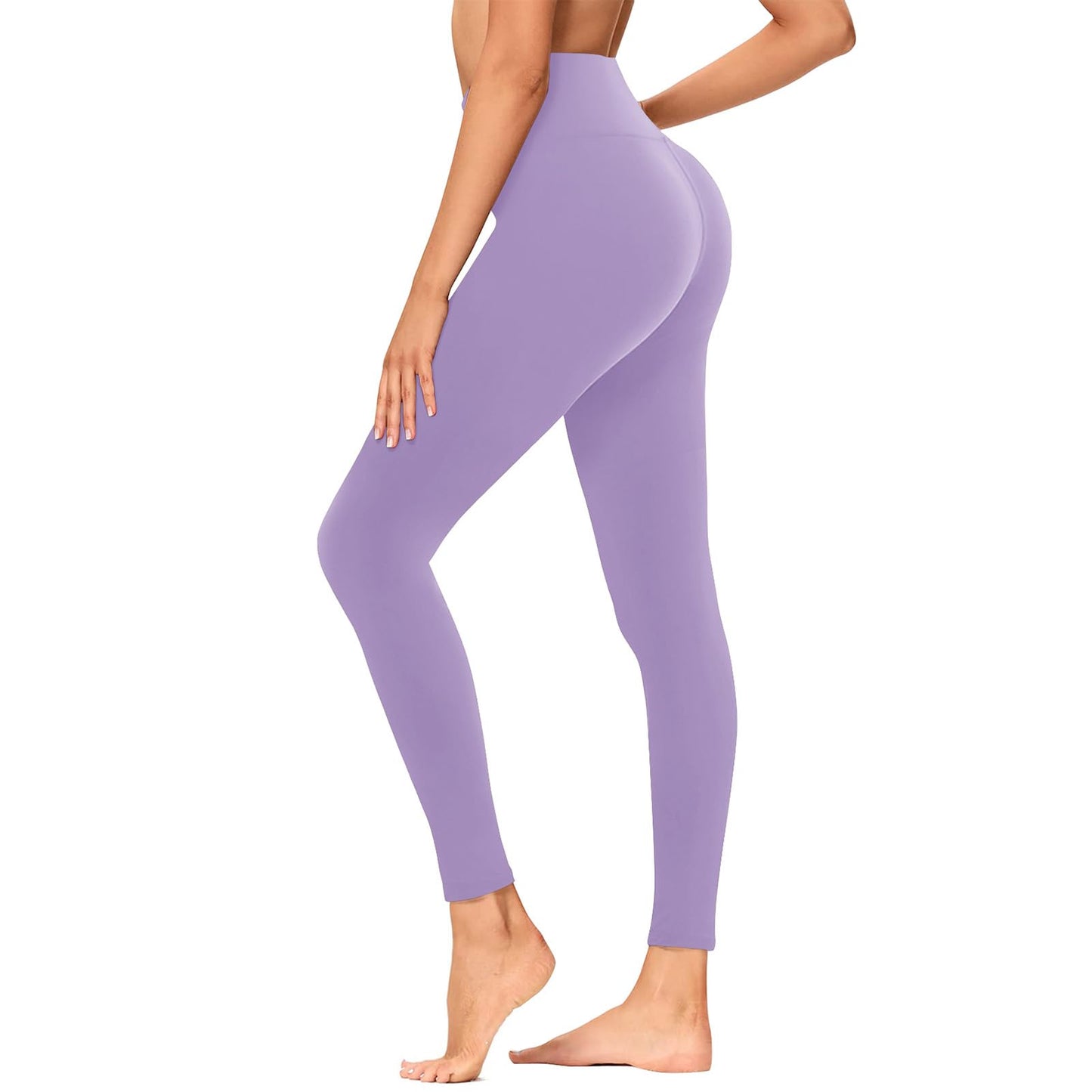 GAYHAY High Waisted Leggings for Women - Soft Opaque Slim Tummy Control Printed Pants for Running Cycling Yoga