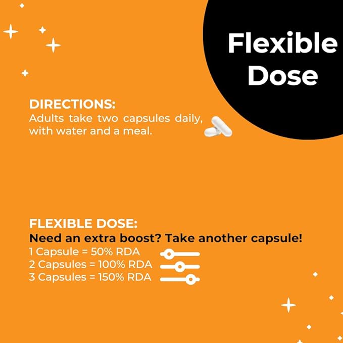 PurePath Non-Toxic Adult Multivitamin - 13 Vitamins - 100% RDA - No Harmful Megadoses - with B6 & B12 - Supplement for Optimal Energy, Focus, and Longevity - 60 Capsules - 30 Day Supply