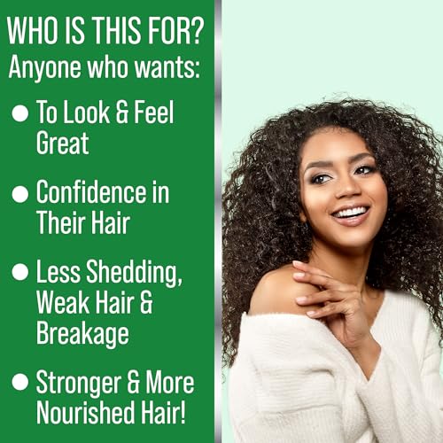 Saw Palmetto Serum for Hair Growth: Rosemary, Peppermint, Pumpkin Seed Oils. Vegan Thickening, Moisturizing, Strengthening Treatment for Women, Men - Weak, Dry, Frizzy Hair - 1oz