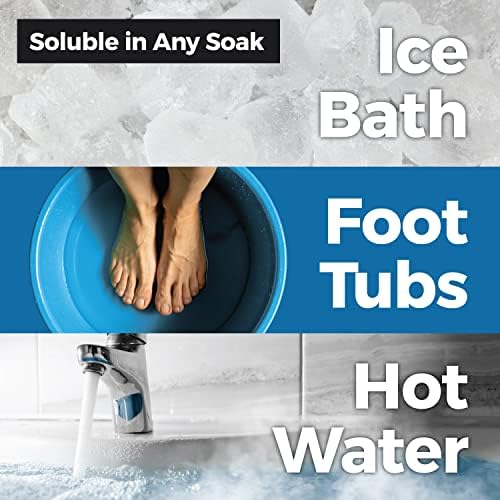 Magnesium Soaks for Sports Recovery Combo Pak- Arnica & Epsom Salt Bath Bombs & Magnesium Soak for Men -Women with Turmeric & Essential Oils -Muscle Pain Relief & Joint Soother - (2 pack)