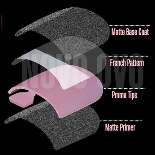 French Tip Toe Nail Tips Press on, Sharp Square Pre-Designed Soft Gel False Toenail Extension, BERRY PINK Pre-applied Tip Primer & Base Coat, Full Cover Acrylic for DIY x 15 Sizes 240 pcs