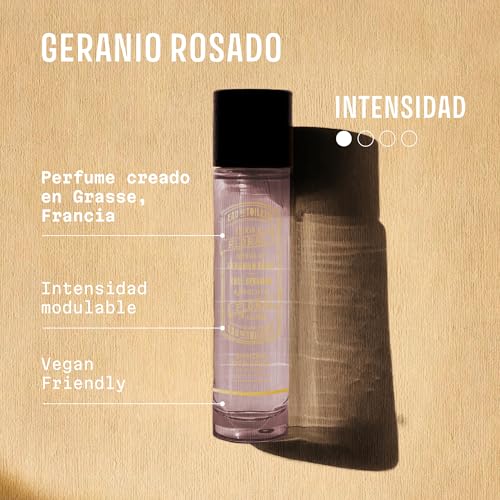 Panier des Sens - Rose Geranium Eau de Toilette 1.7 Floz – Enveloping & Floral Fragrance - Daily Light Perfume for Women - Parfum Crafted in Grasse, France - Elegant Packaging Perfect Gifts for Her