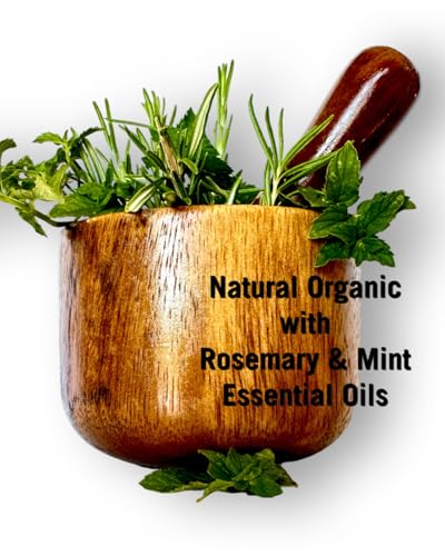 Rosemary Mint Perfume Oil Natural Organic Botanical Fragrance Pure Essential Oils Roll-On 10ml