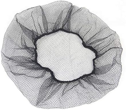 Disposable Hair Nets Food Service Nylon Caps Breathable Honeycomb 24" (100)