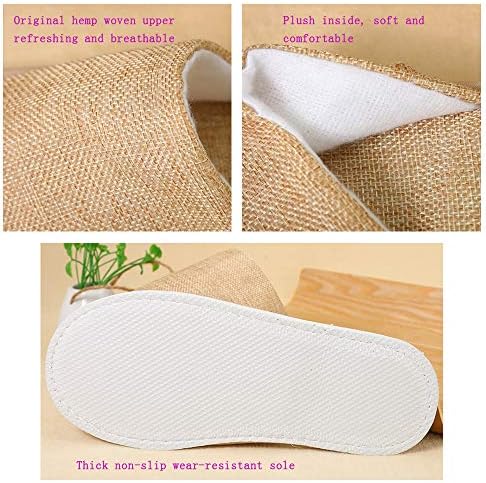 5~10 Guest Disposable Slippers for House, Family, Spa, Hotels Office - Mixed Multi-Color Slippers Home Party, Housewarming, Open House.