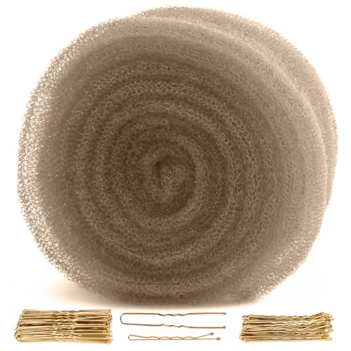 Hair Sponge for Updos,Volume Bumps Insert,Tan Brown Hair Filler&Padding for Updo