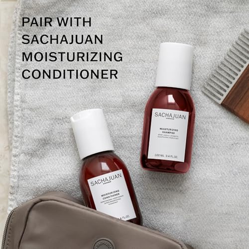 SACHAJUAN Moisturizing Shampoo, for Damaged, Dry, Bleached or Colored Hair, Moisture-Rich with Argan Oil