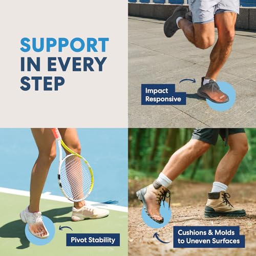 Dr. Frederick's Original Hard Hammer Toe Gels - 2 Pairs - Hammertoe Support Crest for Women & Men - Cushion & Temporary Splint for Toe Alignment, Crooked Toes, and Pain Relief - Clear - 3 Loop Design