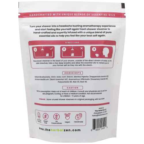 Aromatherapy Shower Steamers Gift Set, Shower Bombs Made in the USA, Relaxation Gift for Women, Lavender Shower Steamers for Women, Eucalytus Shower Steamer, Mothers Day Gifts