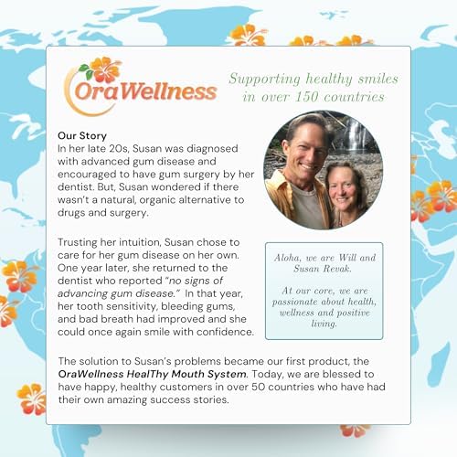 Nut Free Healthy Mouth Blend Organic Tooth Oil, Made in The USA Fluoride Free Toothpaste & Mouthwash Alternative, Natural Rinse for Healthy Teeth & Gums for Women, Men and Kids, Pack of 3